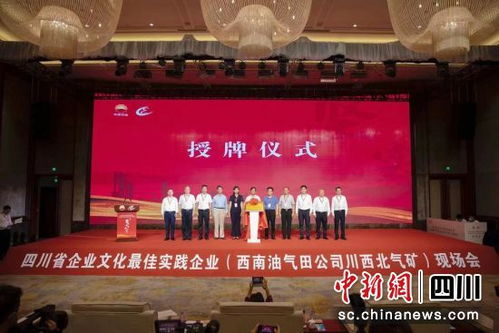 川西北氣礦榮膺四川省企業文化最佳實踐企業，文化藝術交流再添碩果